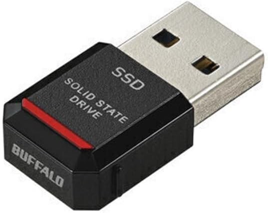 BUFFALO SSD-PST500U3BA/D Ultra Compact Portable SSD 500GB USB3.2 (Gen1)