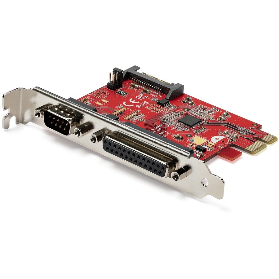 StarTech PCIe Card with Serial and Parallel Port, PCI Express Combo Expansion