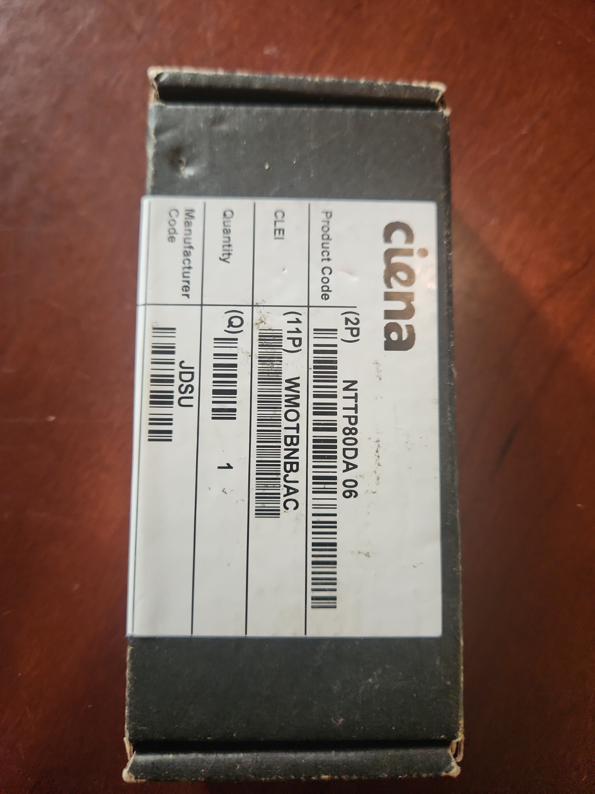 Ciena NTTP80DA OC192 10GBase-ER XFP Transceiver Module Sealed Box
