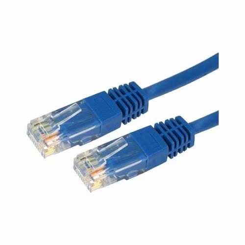 4XEM 4XC6PATCH3BL 3ft Cat6 RJ45 Molded Ethernet Patch Cable Blue Network