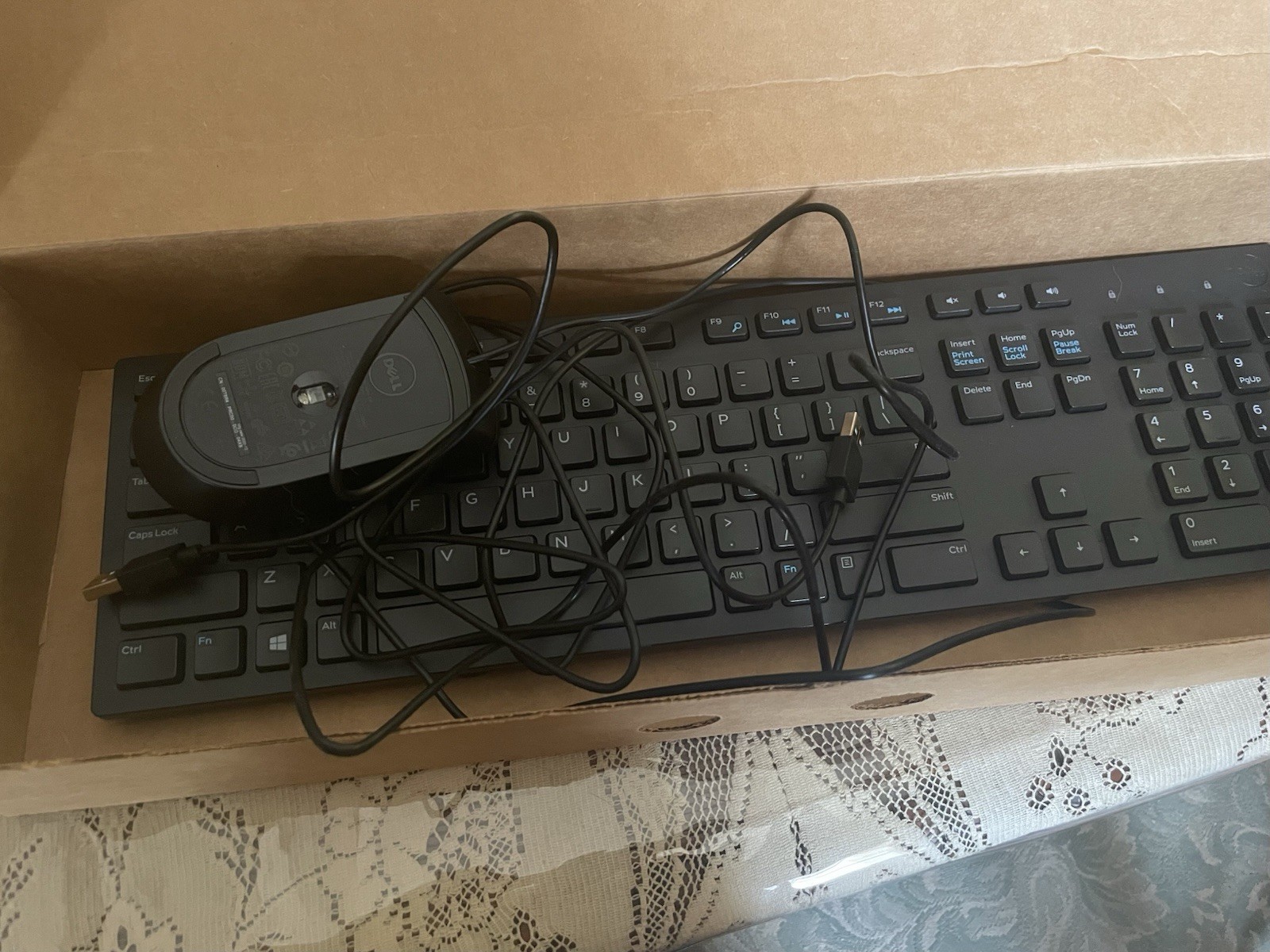 DELL ALIENWARE Black USB Wired Computer PC Gaming Keyboard & Mouse Alpha R 2.