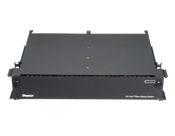 Panduit FLEX2U06 6 Ports 2U Rack Fiber Enclosure Black