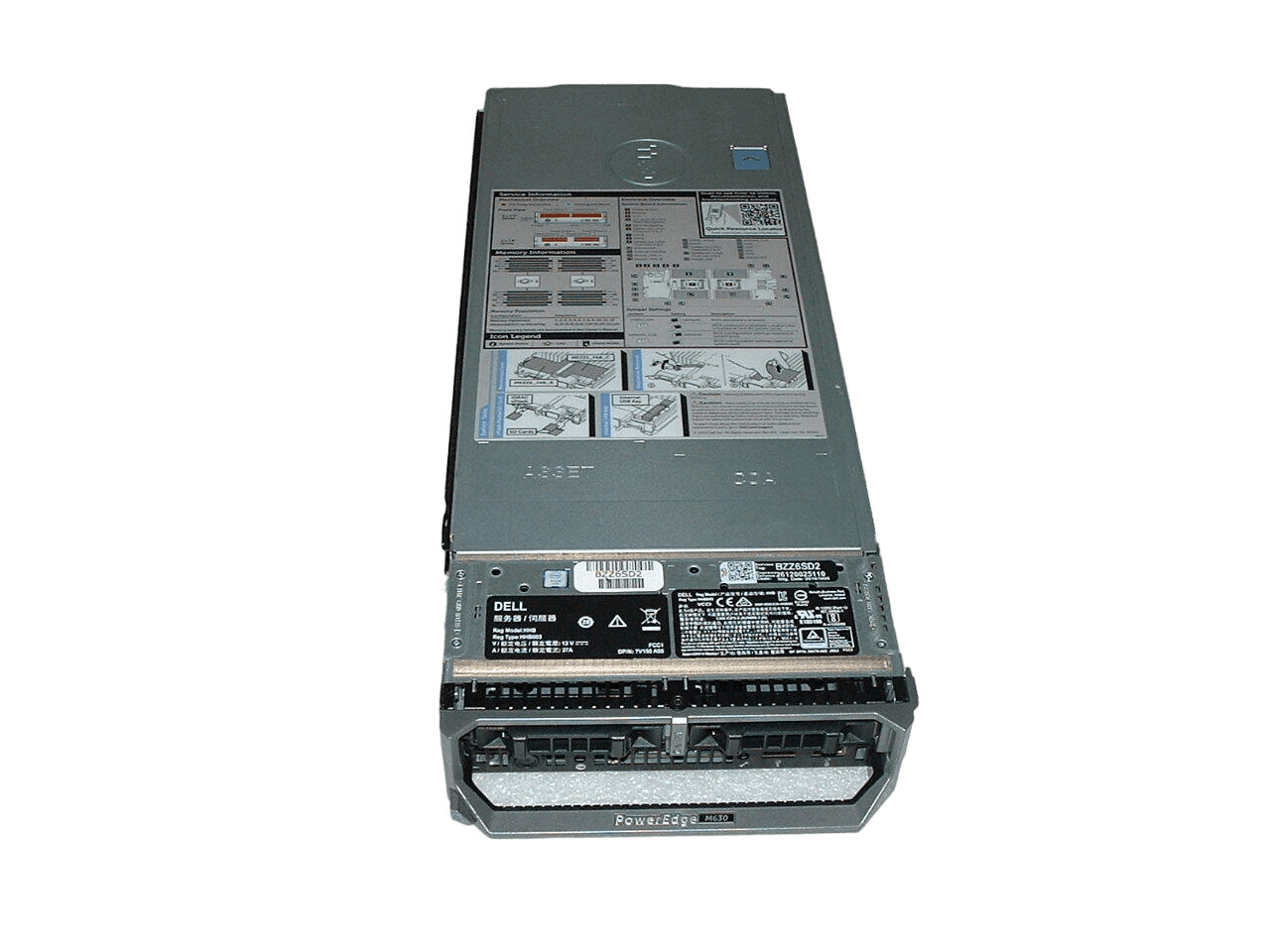 Dell Poweredge M630 Blade Barebones Heatsinks SATA ONLY X710 Dual Port