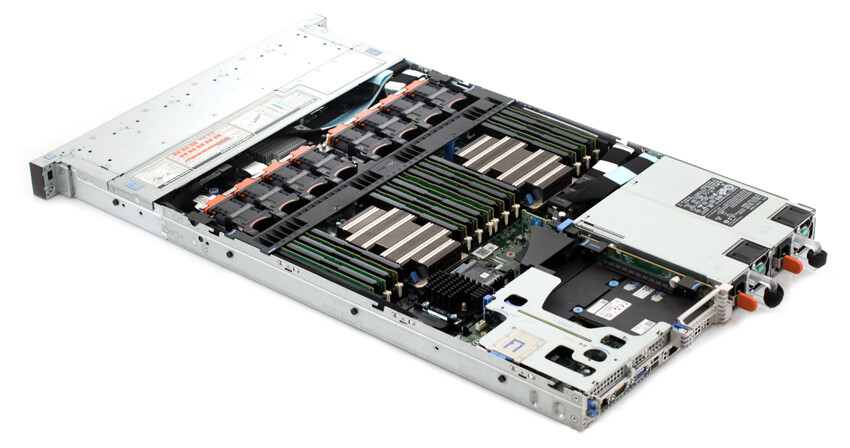 Dell EMC PowerEdge R640 2x Intel Gold 6138 / 40cores 128GB H730p 4x 480gb SSD