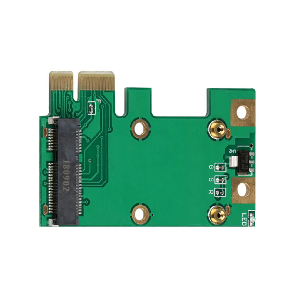 Expansion Card PCIE1X MINI PCIE to USB3.0 WiFi Network PCIE to Mini PCIE Adapter