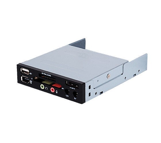 Silverstone SST-FP35B 3.5inch Bay I/O Ports Card Reader