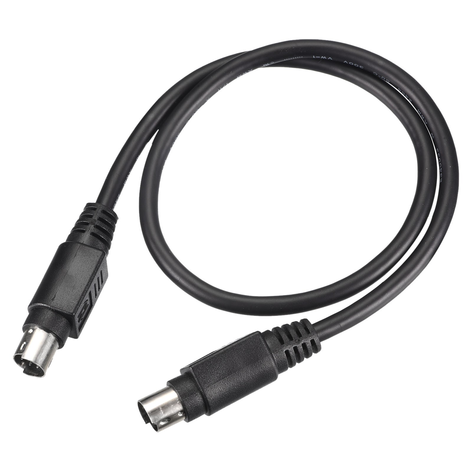 PS/2 Mouse and Keyboard Extension Cable 6P 1.64 Feet Male to Male,Black