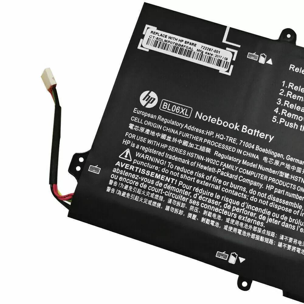 Genuine BL06XL Battery For HP EliteBook Folio 1040 G0 G1 G2 HSTNN-DB5D HSTNN-W02