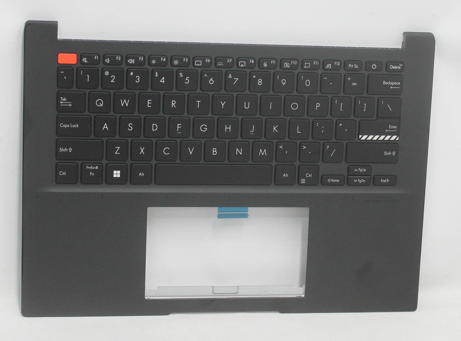 13N1-EVA0101 ASUS PALMREST TOP COVER W/KB US W/LIGHT W/FP S5402ZA GRADE A