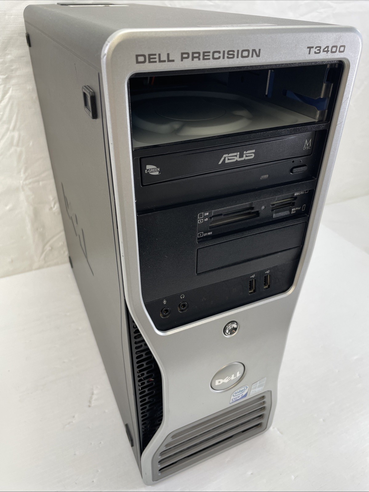 Dell Precision T3400 Intel Core 2 Quad Q9650 3.00GHz 4GB RAM 500GB HDD Win10 Pro