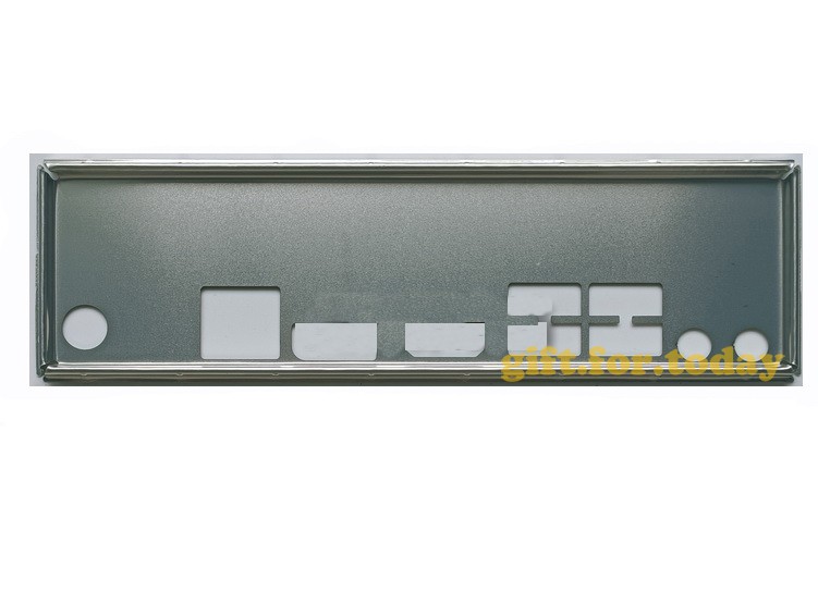 For Gigabyte GA-B75TN & GA-H77TN & GA-H61TN Shield I/O IO Backplate Motherboard