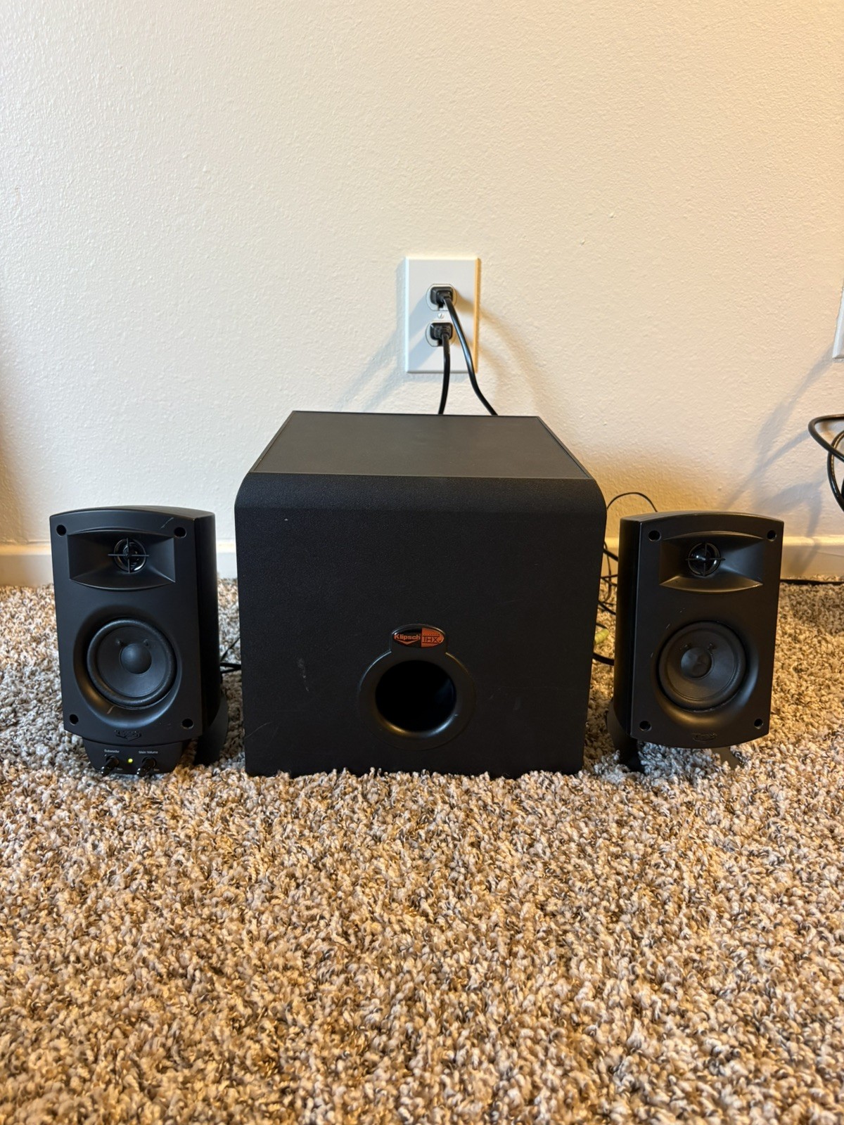 Klipsch ProMedia 2.1 THX Wired Computer Speaker Subwoofer System TEST VIDEO