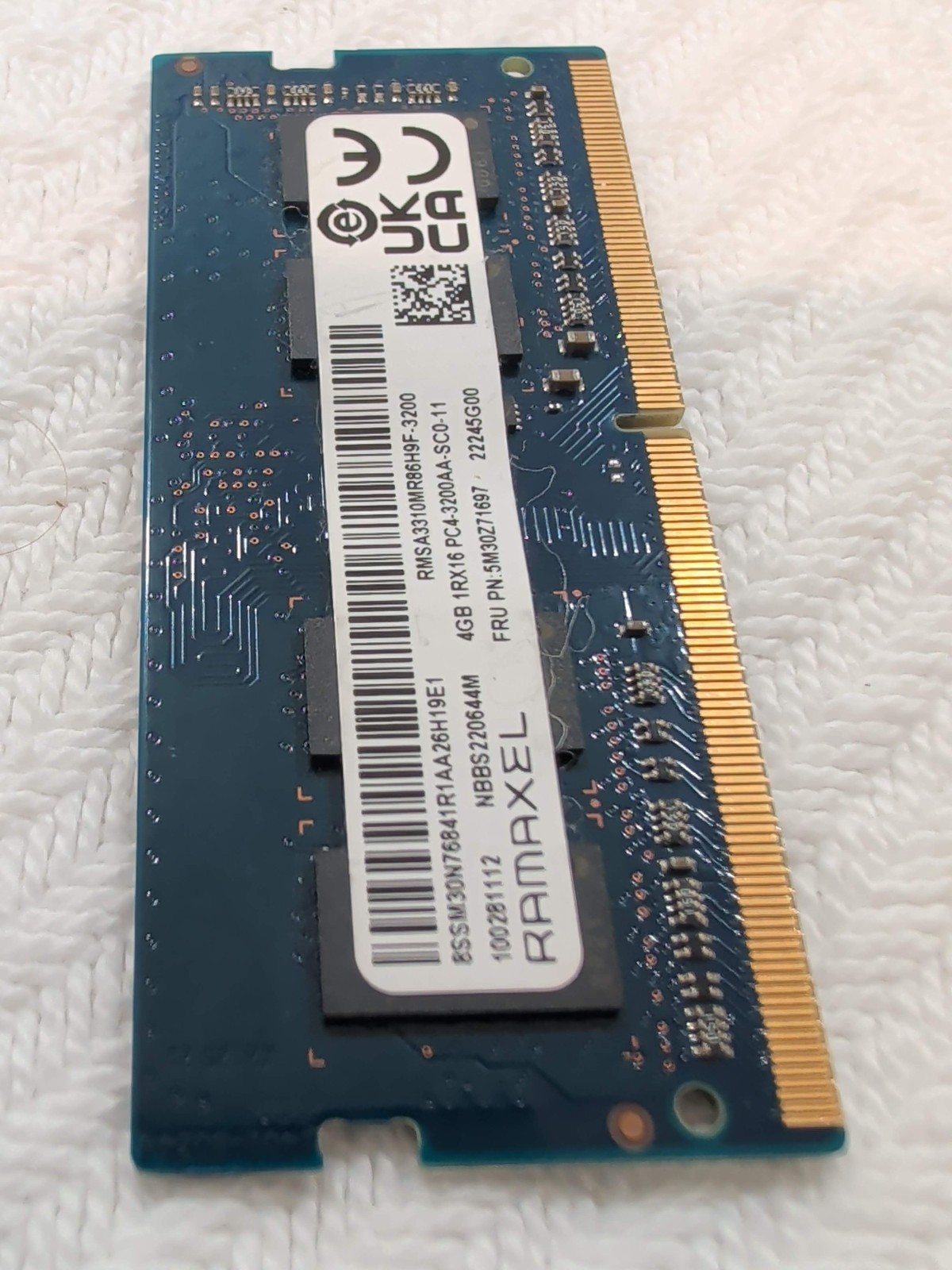 RAMAXEL 4GB 1RX16 PC4-3200AA-SCO-11  RAM