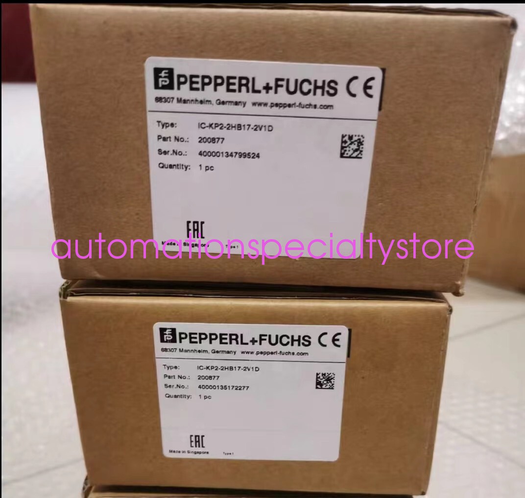 1PC PEPPERL+FUCHS IC-KP2-2HB17-V1D RFID Controller200877 shipping Via DHL/Fedex