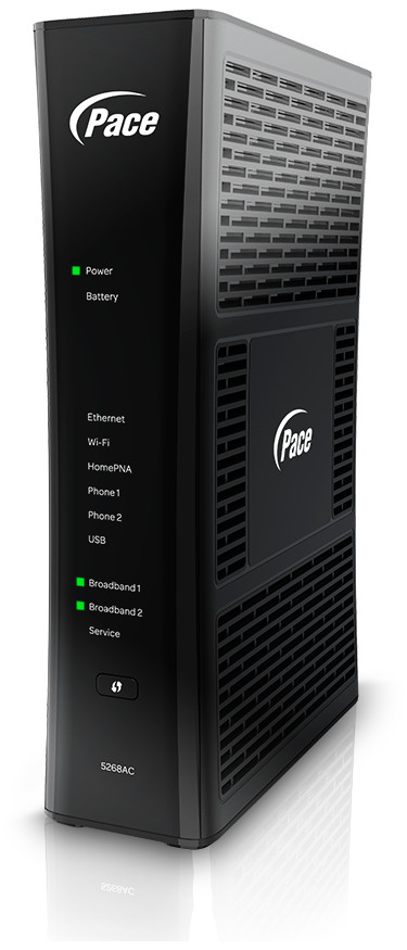 AT&T U-Verse Pace 5268AC UVRGX gateway internet Wireless Modem Router