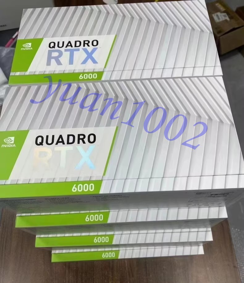 1PCS NEW NVIDIA RTX6000 24G GDDR6 Rendering design professional graphics card