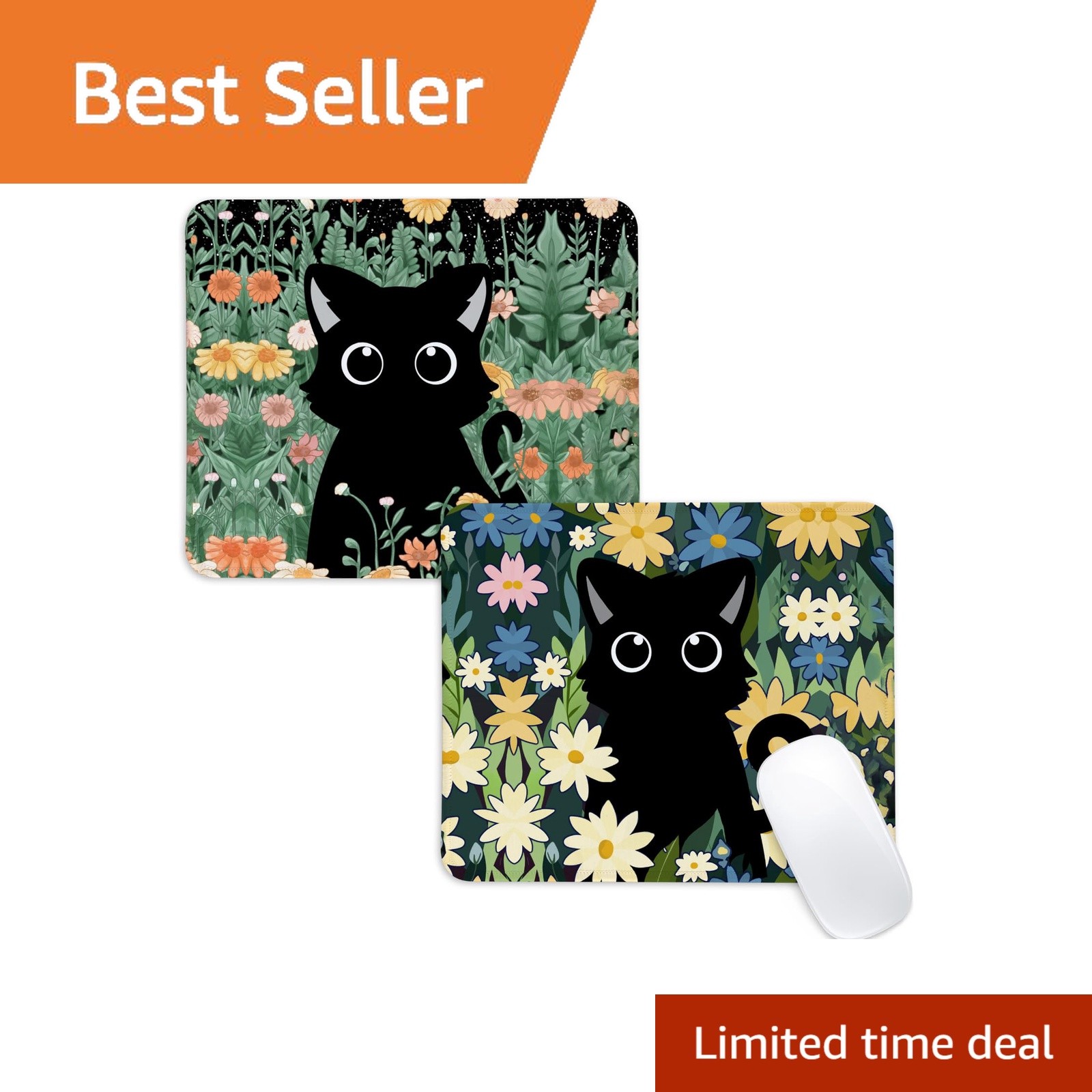 CDZYNG Black Cats mouse pad 7