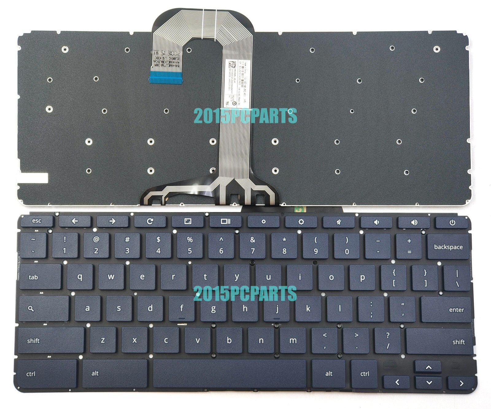 New HP Chromebook 14 G5 Keyboard US Dark Blue