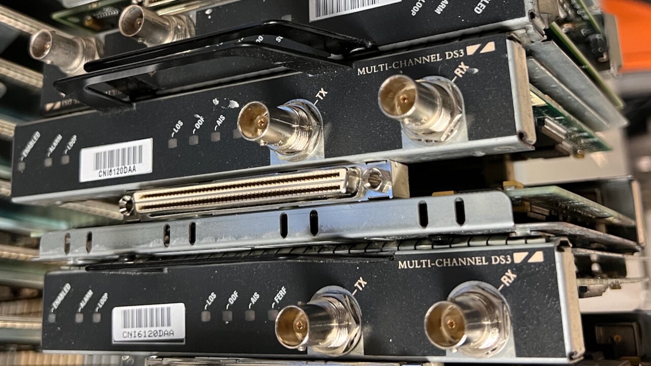 2 Cisco PA-MC-T3 Multi-Channel DS3 Port Adapters For Cisco 7200VXR, 7500 series 