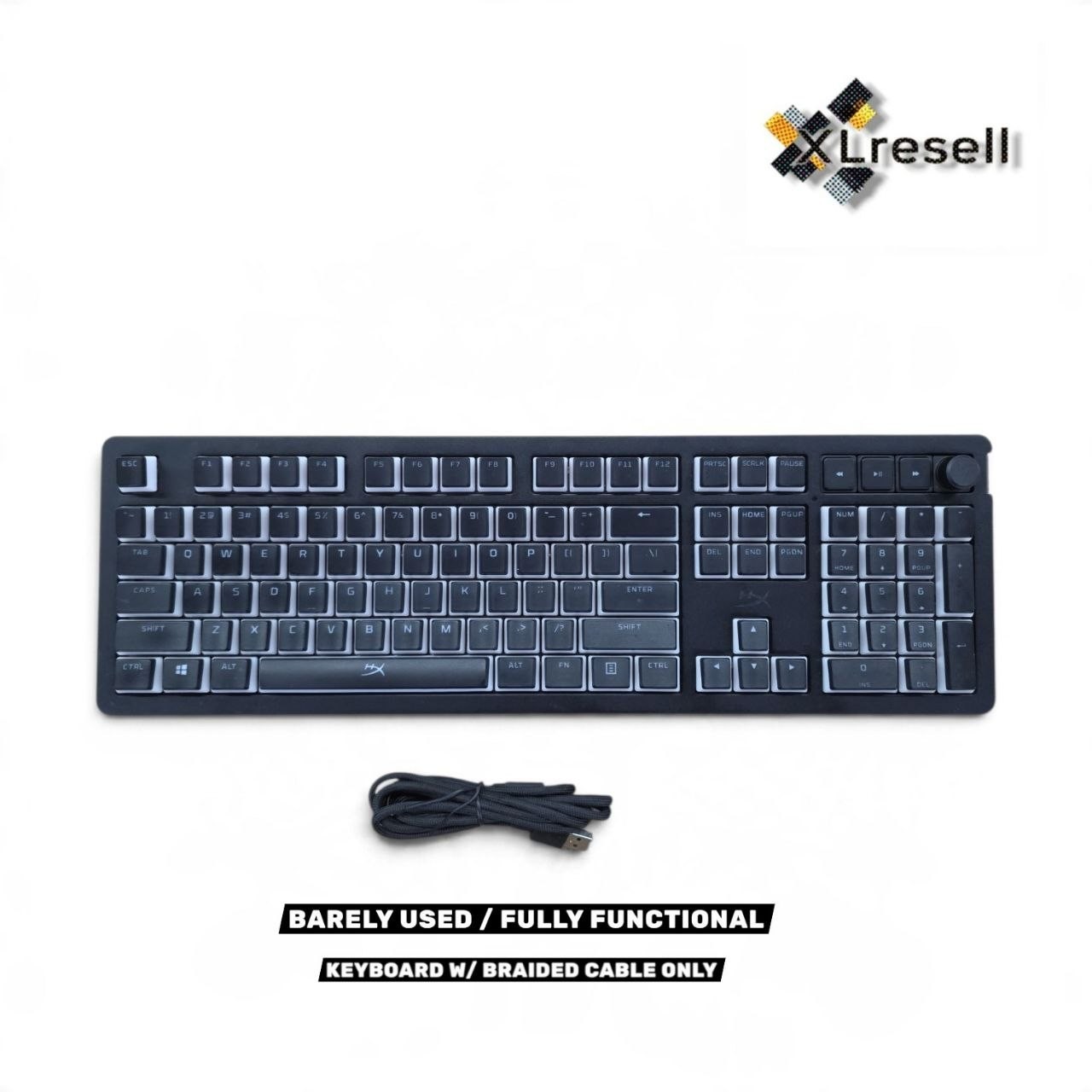 HyperX Alloy Rise Full-Size Wired Mechanical Gaming Keyboard RGB Linear Switch