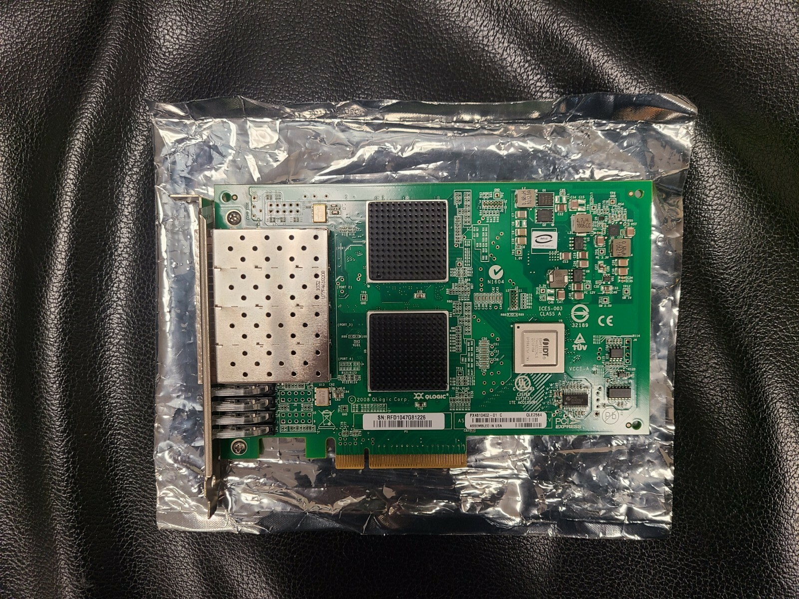 QLE2564 QLogic Quad-Ports LC 8Gbps Host Bus Network Adapter