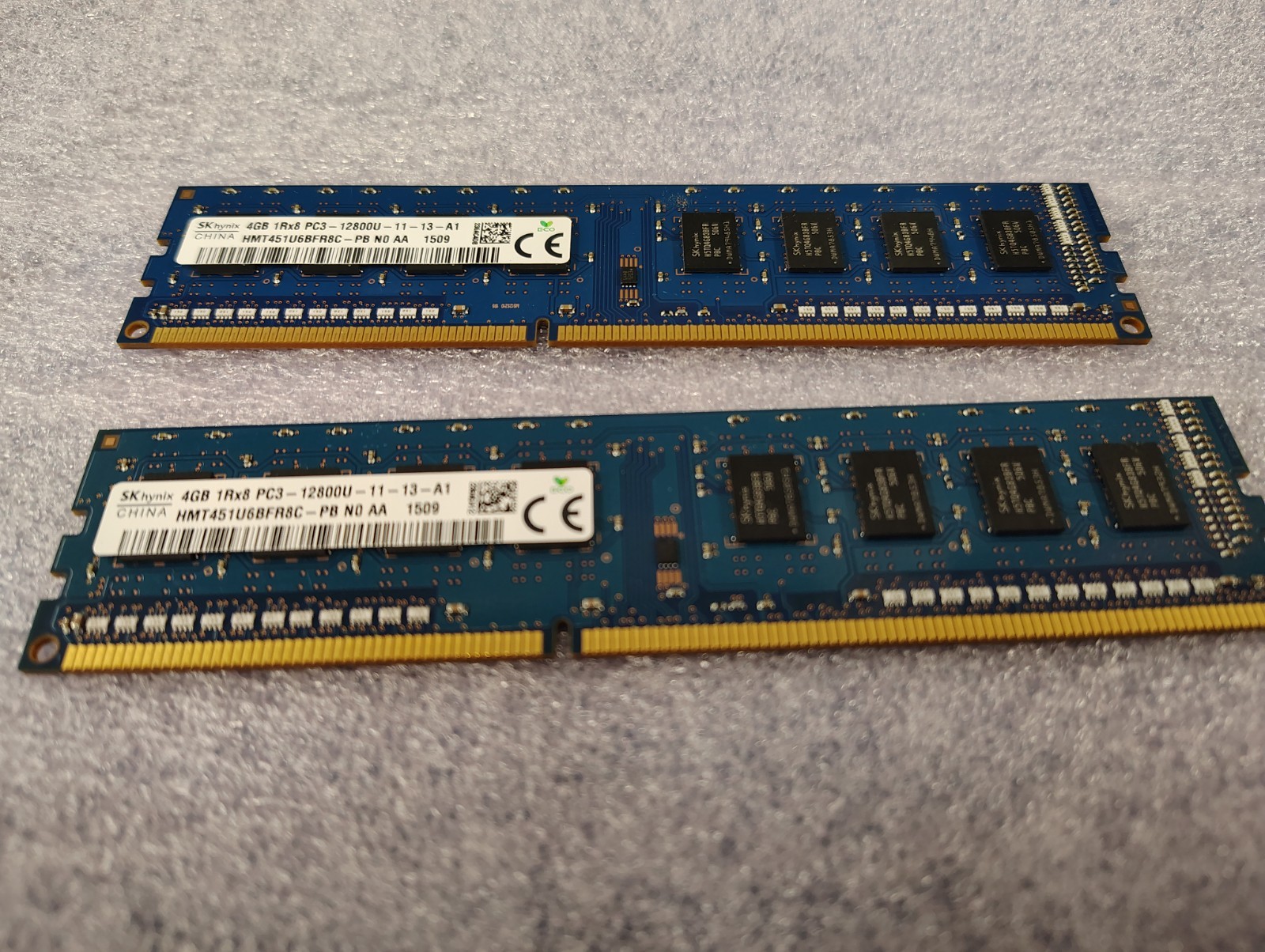 2 (pair) SK hynix 4GB DDR3 Desktop Memory Module 