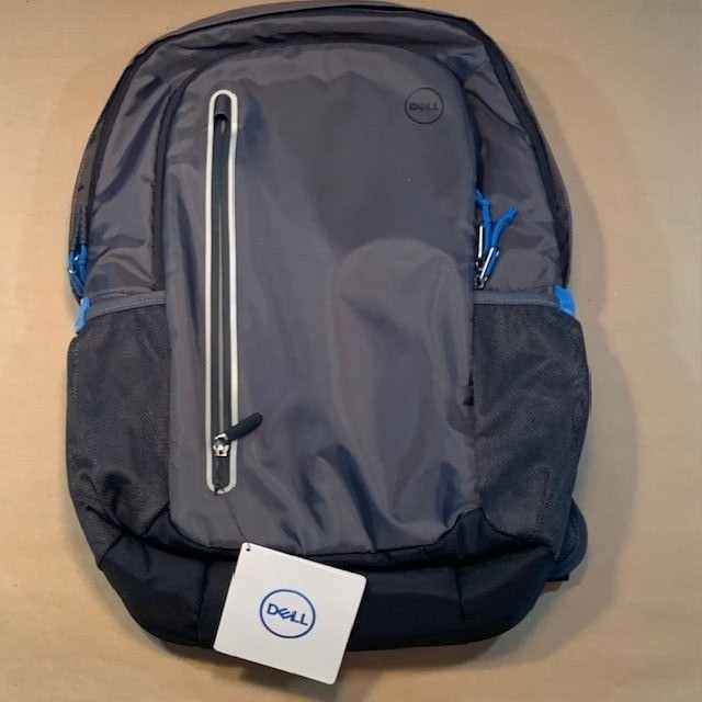 Dell Urban 15.6 in Backpack Adjustable Shoulder Strap Air Mesh Padded Gray 97X44