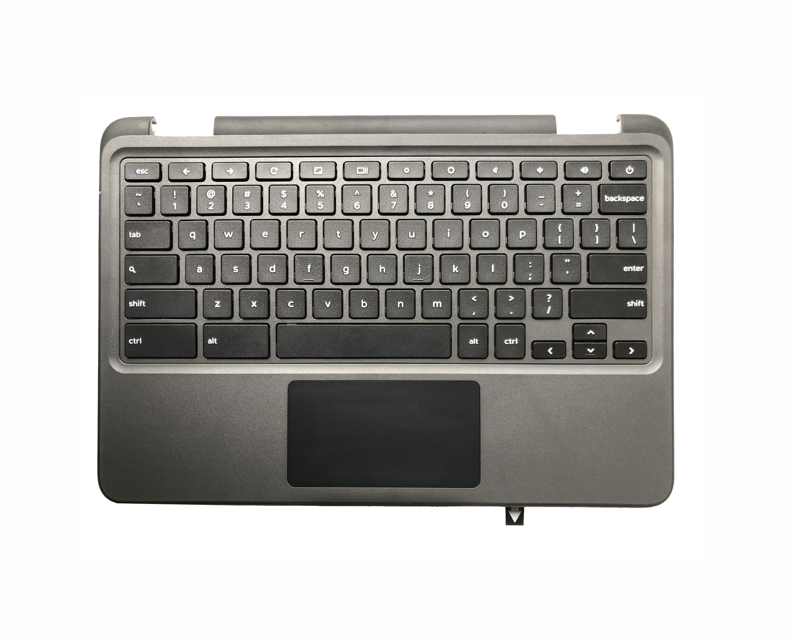 New For Dell Chromebook 11 3100 Palmrest US Keyboard Upper Case Touchpad 09X8D7