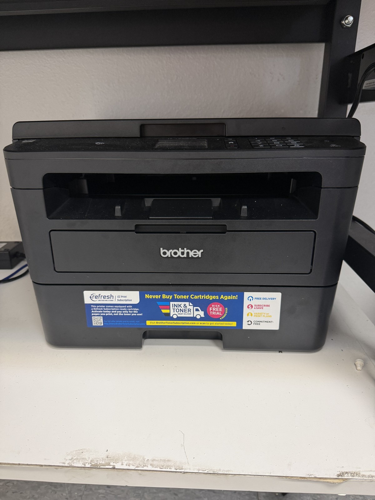 Brother HL-L2395DW Wireless Monochrome Laser All-In-One Printer Black