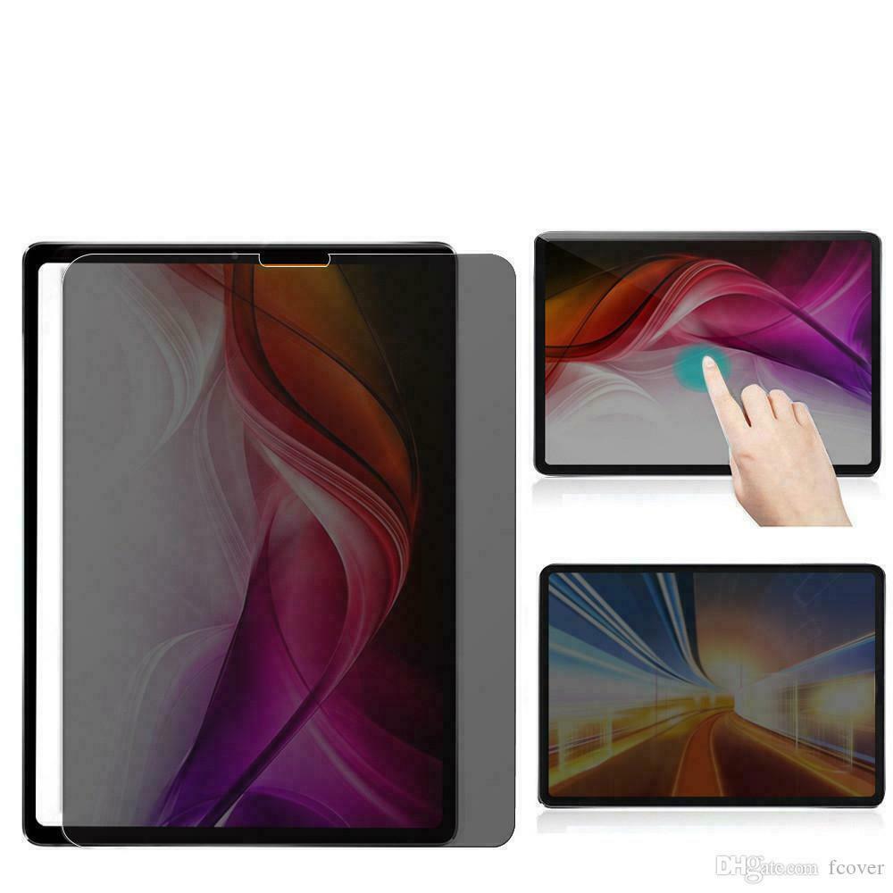 2x For iPad Pro 12.9 2021 2020 Privacy Anti-Spy Tempered Glass Screen Protector