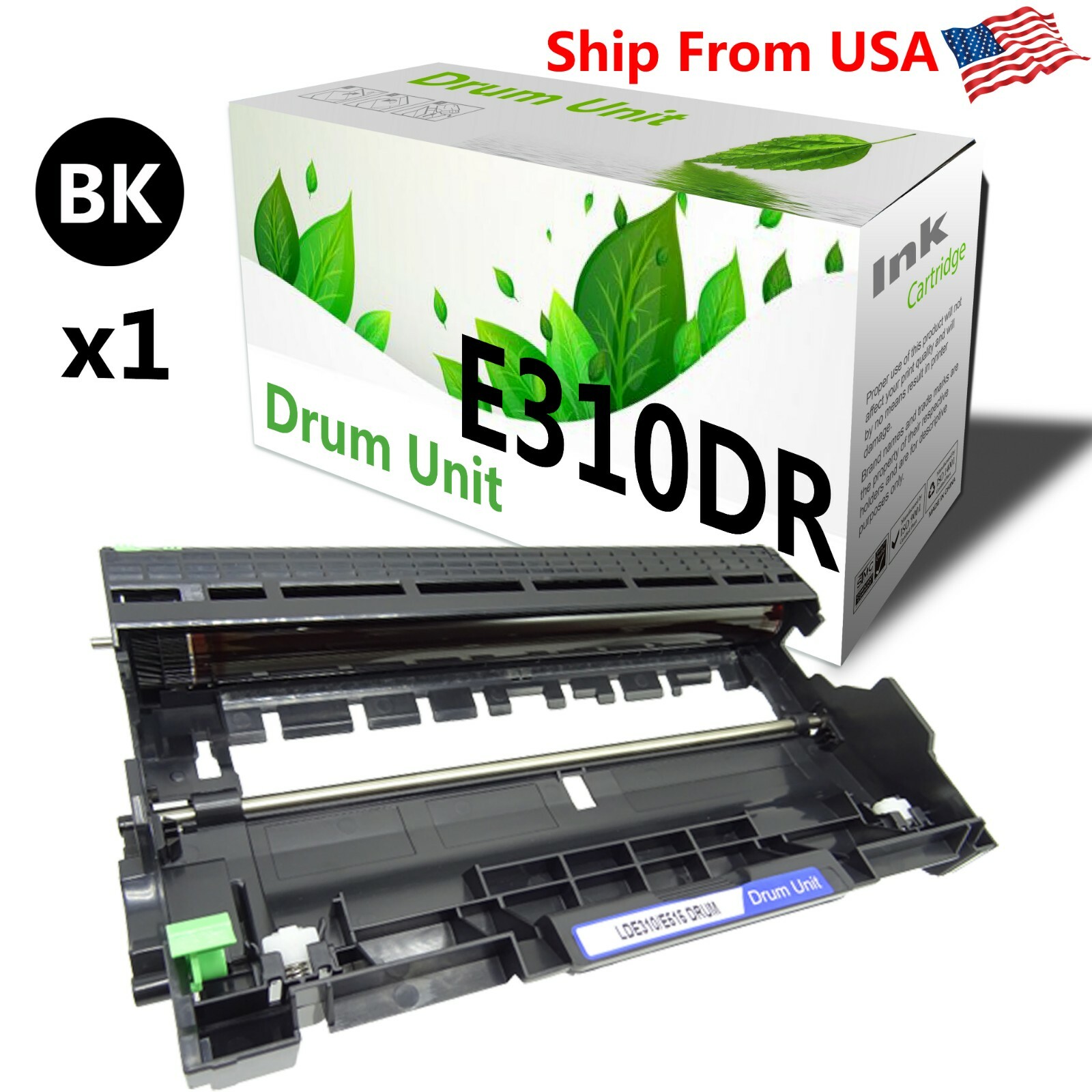 1 PK Compatible LDE515 E515 Drum Unit For Dell E310dw E514dw Printers