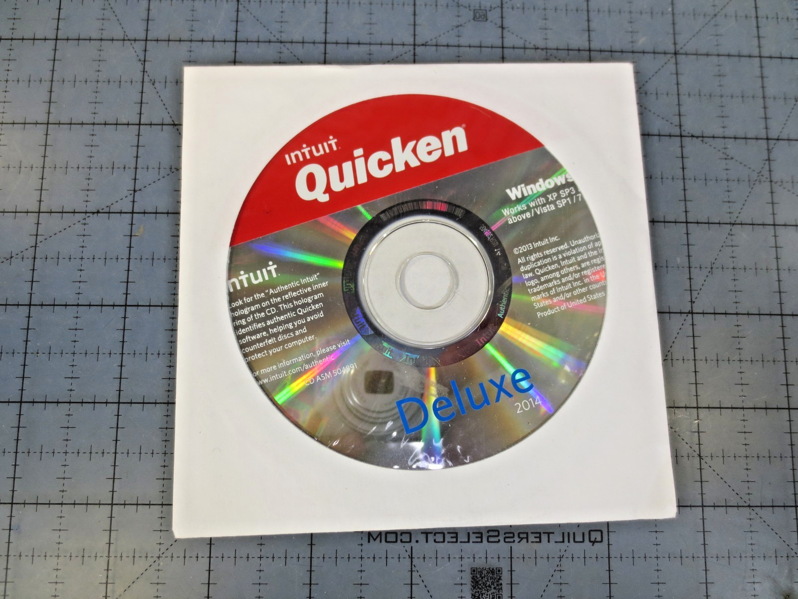Quicken 2014 CD Deluxe For Windows XP SP2/Vista