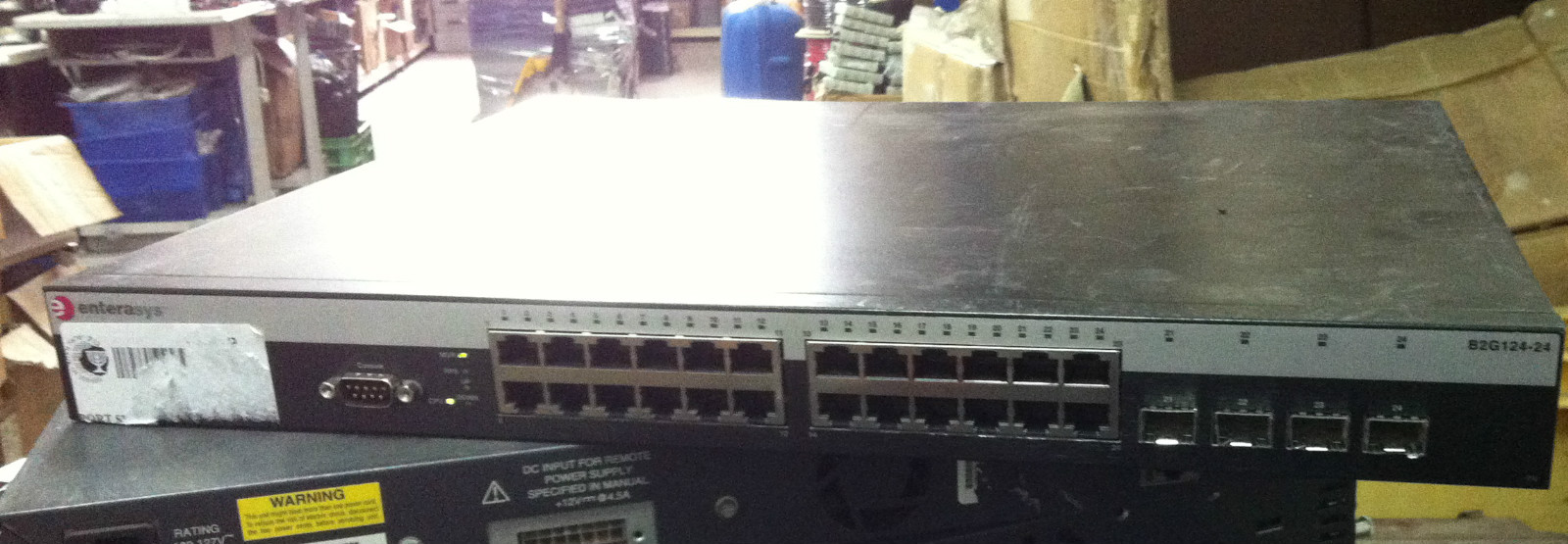 Enterasys B2G124-24 SecureStack B2 24-ports Managed Switch