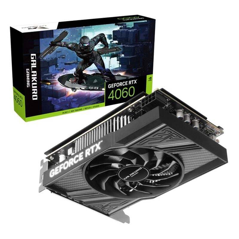 Expert Oriented Galax GALAKURO NVIDIA GeForce RTX4060 8GB GG-RTX4060-E8GB/SF 