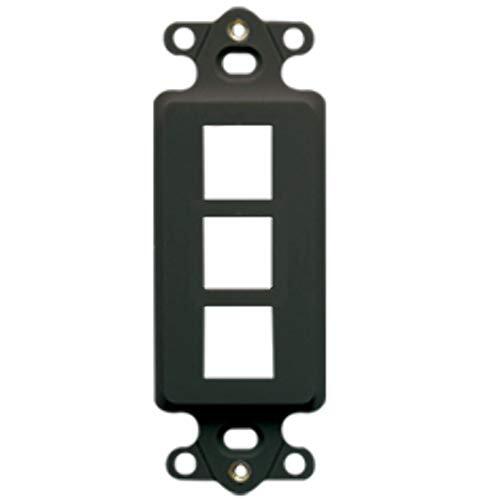 ICC Decorex Insert with 3 Ports for EZ/HD Style, Black