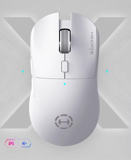 EDIFIER HECATE G3M Pro PAW3395 Wireless Bluetooth Tri-mode Gaming Mouse White