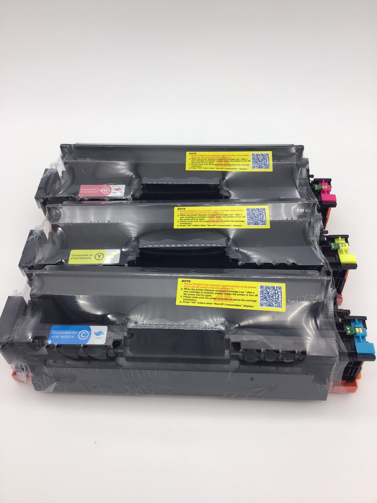 414X HP Compatible Toner Cartridges 3 Pack High Yield