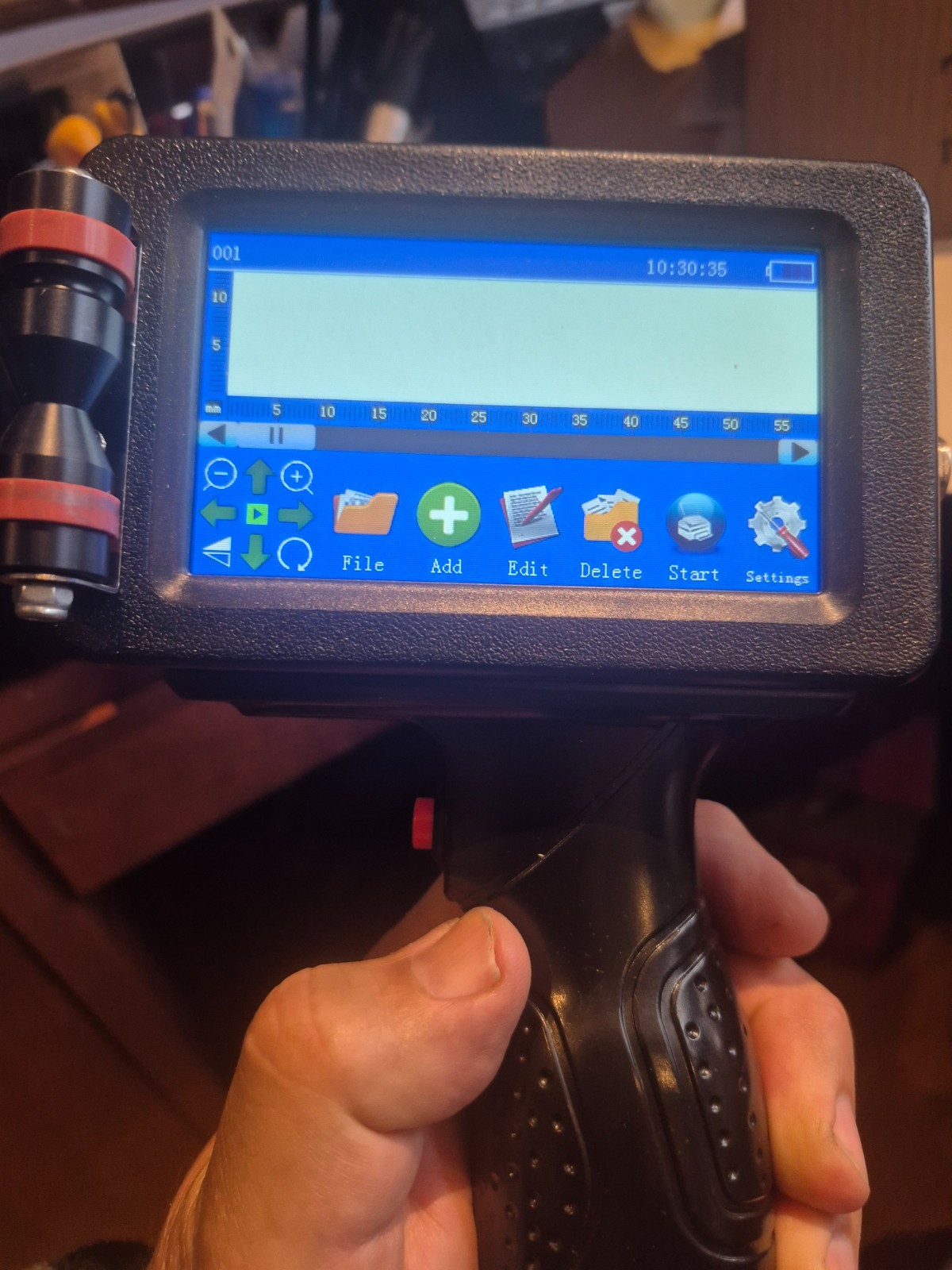Phezer Upgraded P16 Handheld Inkjet Printer for Any Surface 