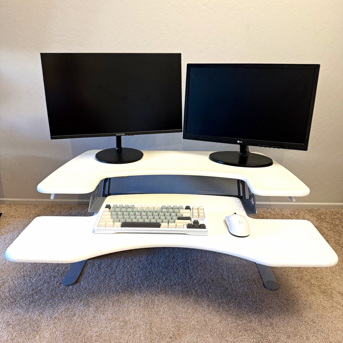Varidesk ProPlus 36 Standing Desk Converter 11 Adjustable Heights Stand White