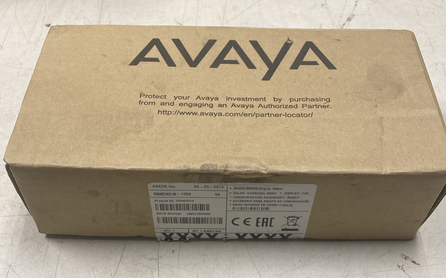 Avaya SBM24 Button Key Expansion Module 700462518 for 9600 Phone
