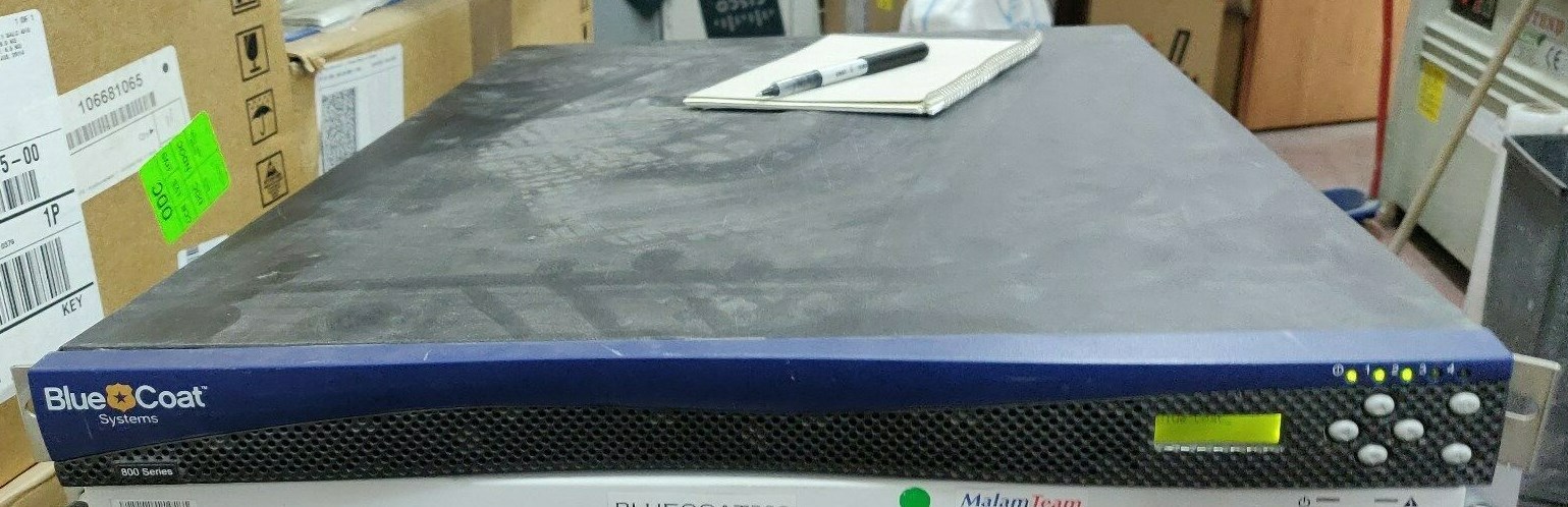 Blue Coat ProxySG 080-02782 800-0B Network Security Appliance Platform 