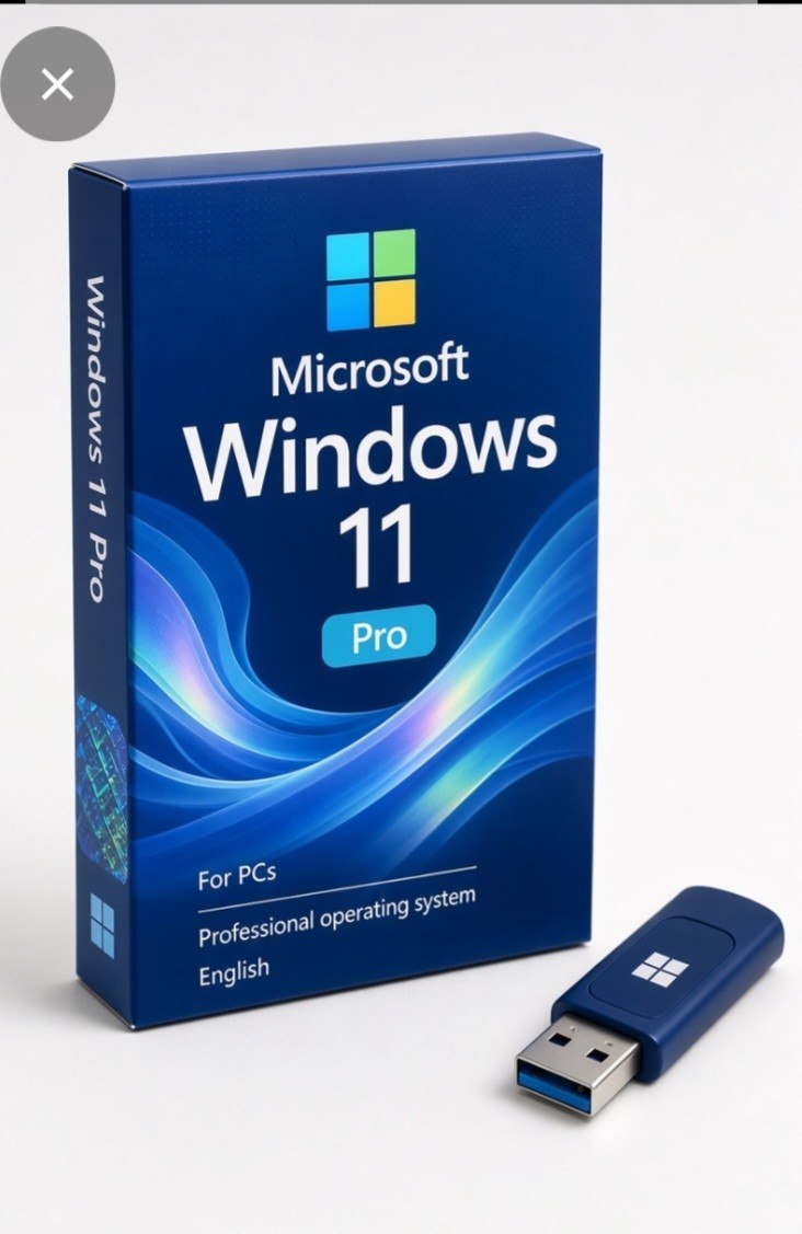 Microsoft Windows 11 Pro 64-Bit Drive Sealed with Product Key