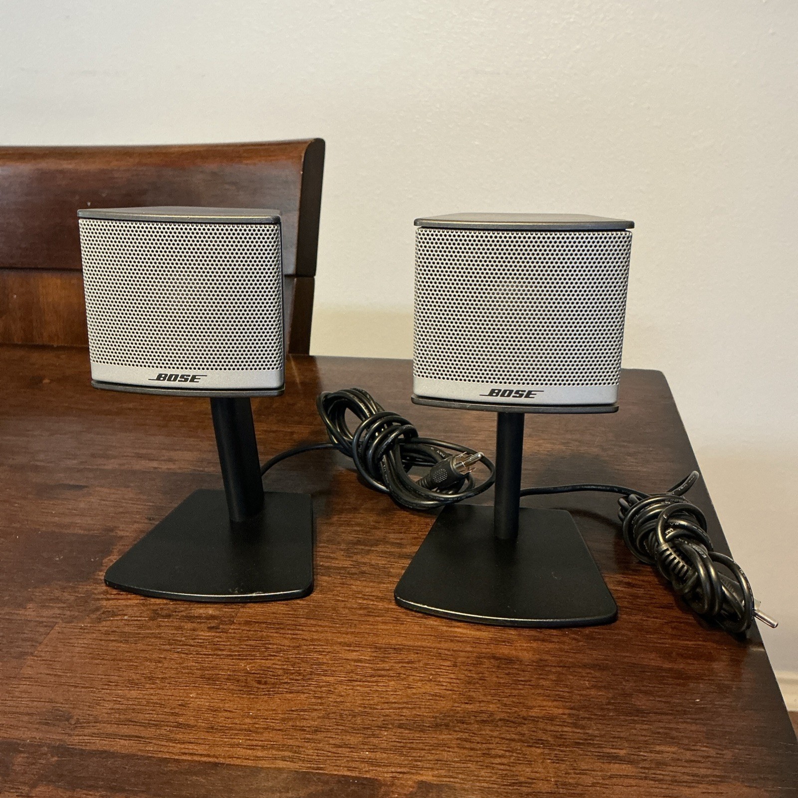 Set of Bose Companion 3 Series II Multimedia Satellite Computer Speakers ONLY