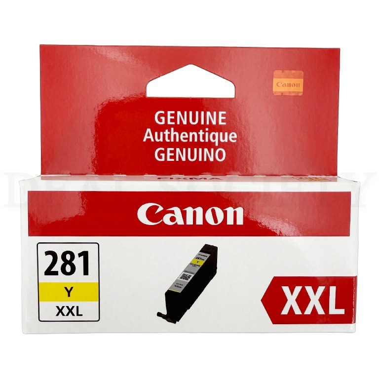 Canon CLI-281 XXL Genuine Yellow Ink Tank Compatible with TR8520