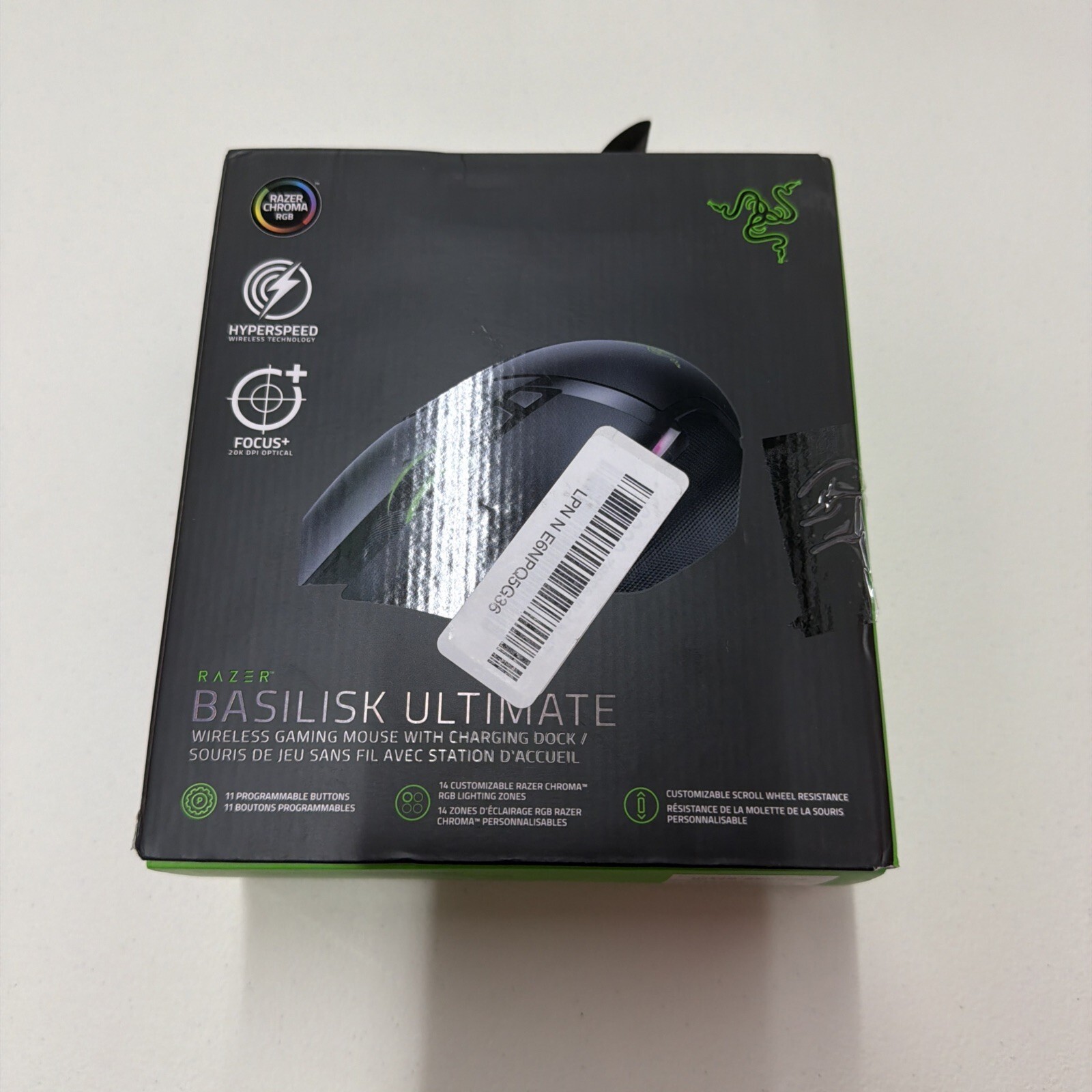 Razer Basilisk Ultimate Wireless Optical Gaming Mouse RZ01-03170100-R3U1