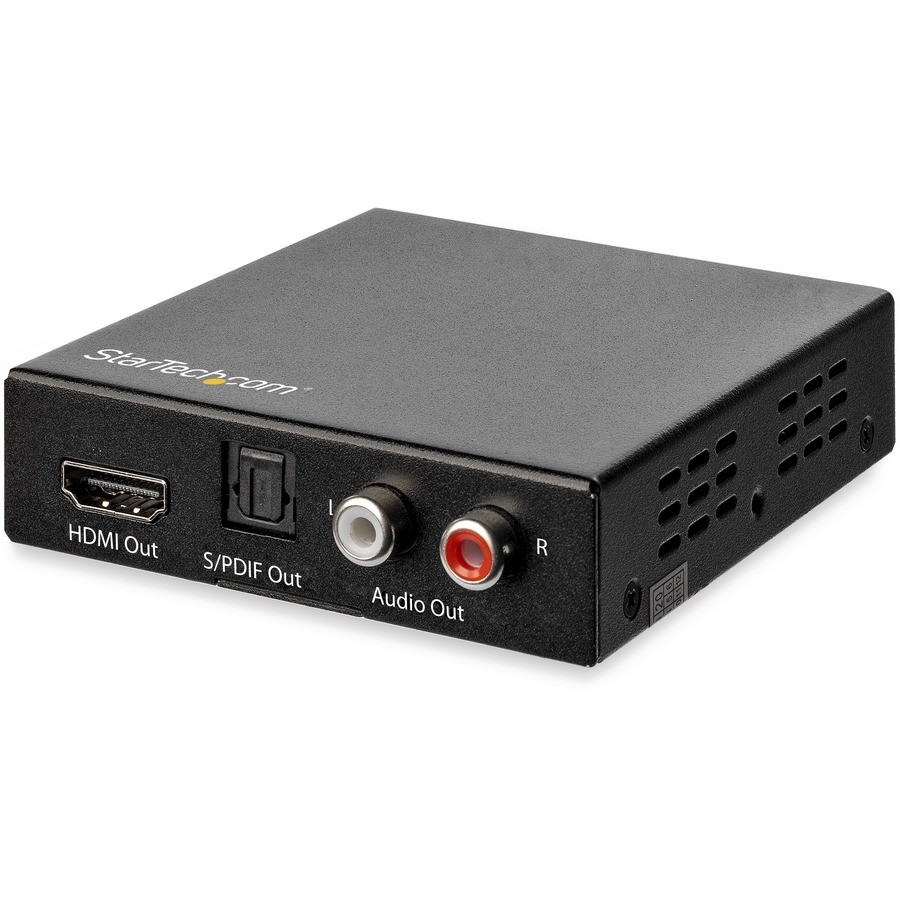 StarTech HDMI Audio Extractor with 40K 60Hz Support HDMI Audio De-embedder