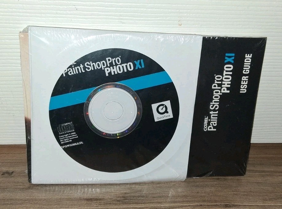 Corel PaintShop Pro XI 2007 Ultimate Photo Editing Software New Sealed