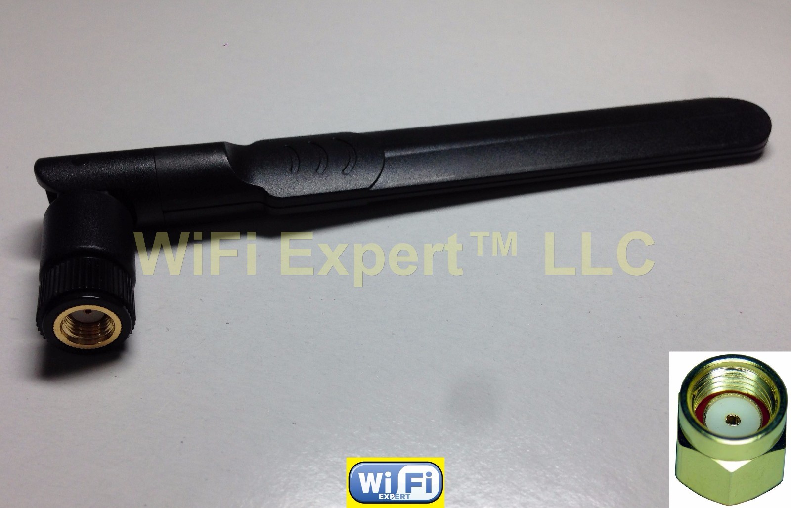 5dBi Black Dual-band dipole 2.4/5.8GHz AC Mode Paddle High Gain Omni Antenna USA