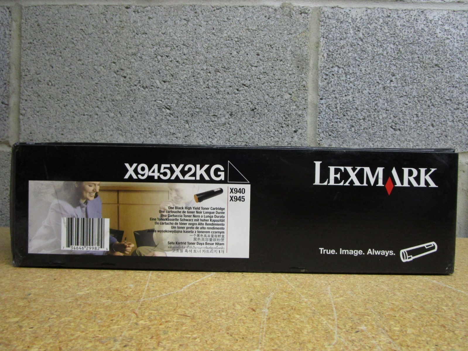 GENUINE LEXMARK X945X2KG BLACK HI-YIELD TONER CARTRIDGE X940 X945 SEALED BOX