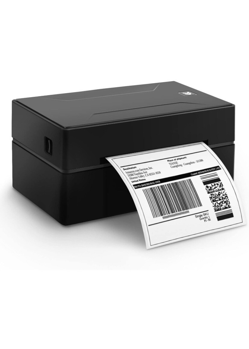 TIANSE  Thermal Shipping Label Printer 4x6 Wireless Bluetooth Label Printer